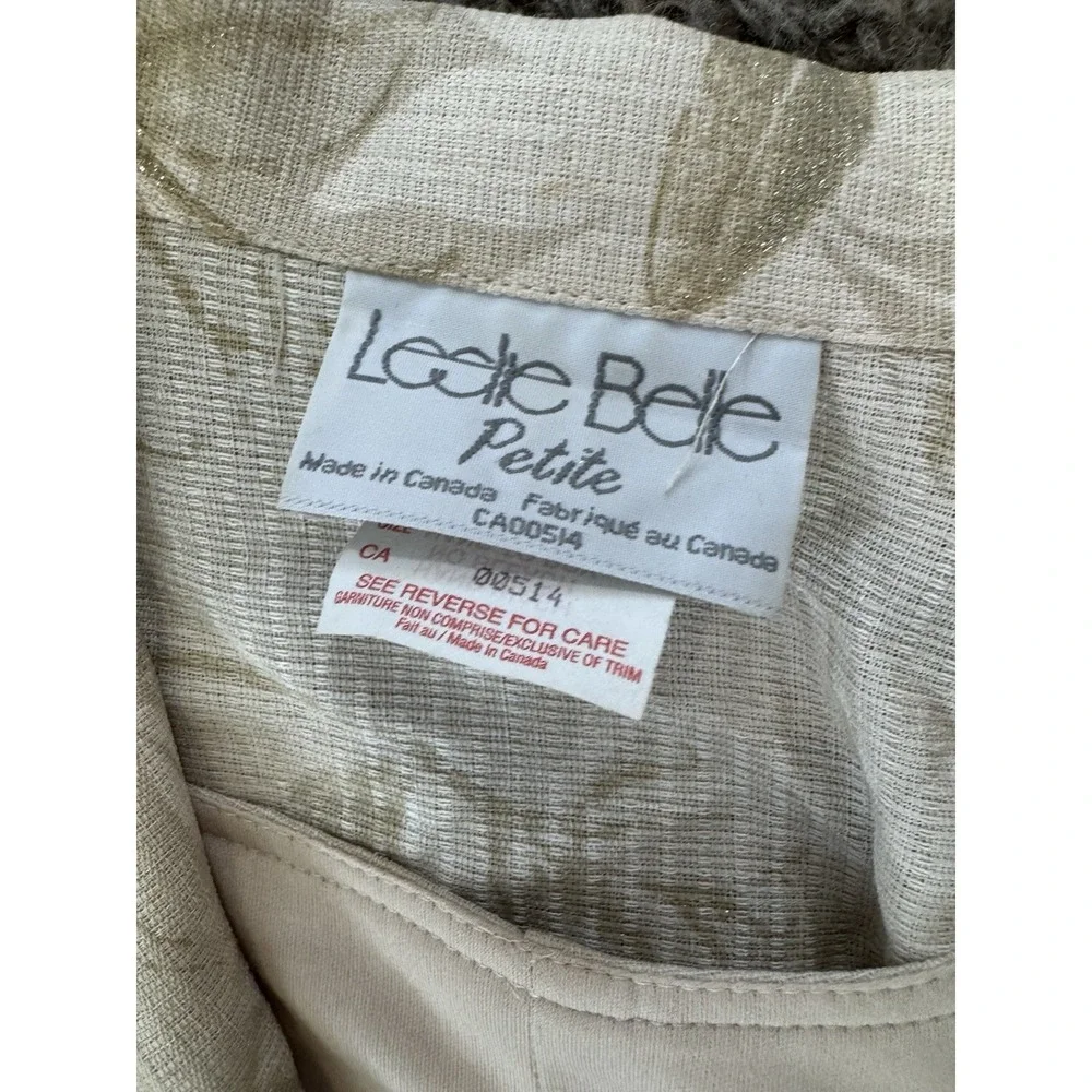 Vintage Leslie Belle Women's 2pc Suit Dress,‎ Size 10- Made in Canada retro